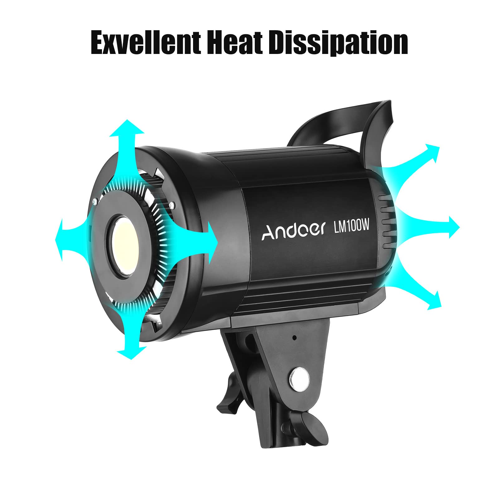 Foto 7 pulgar | Luz Led De Relleno Para Fotografía Andoer Lm100w 5600k 100w - Venta Internacional.