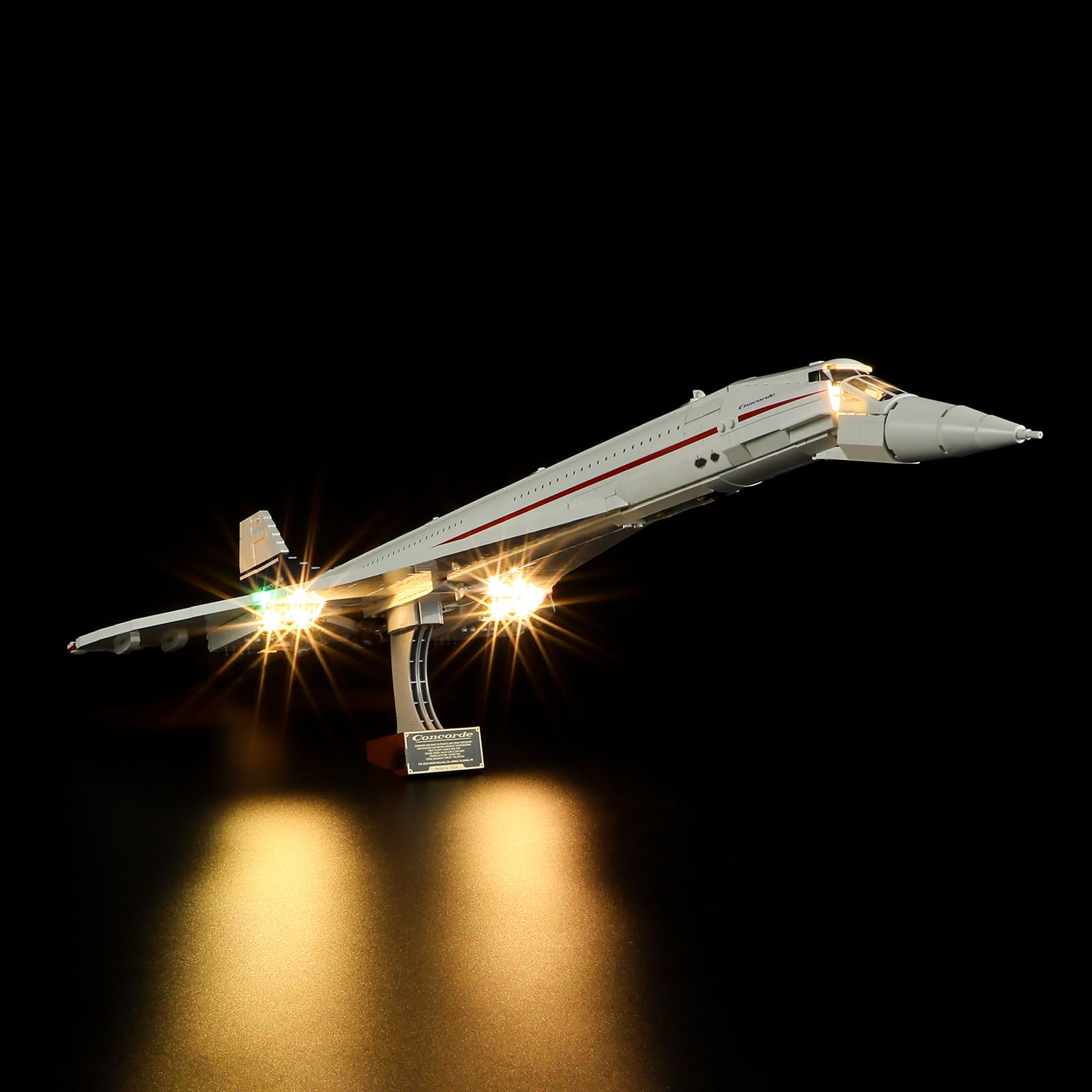 Kit De Iluminación Lightailing Para Bloques De Construcción Lego 10318 Concorde - Venta Internacional.