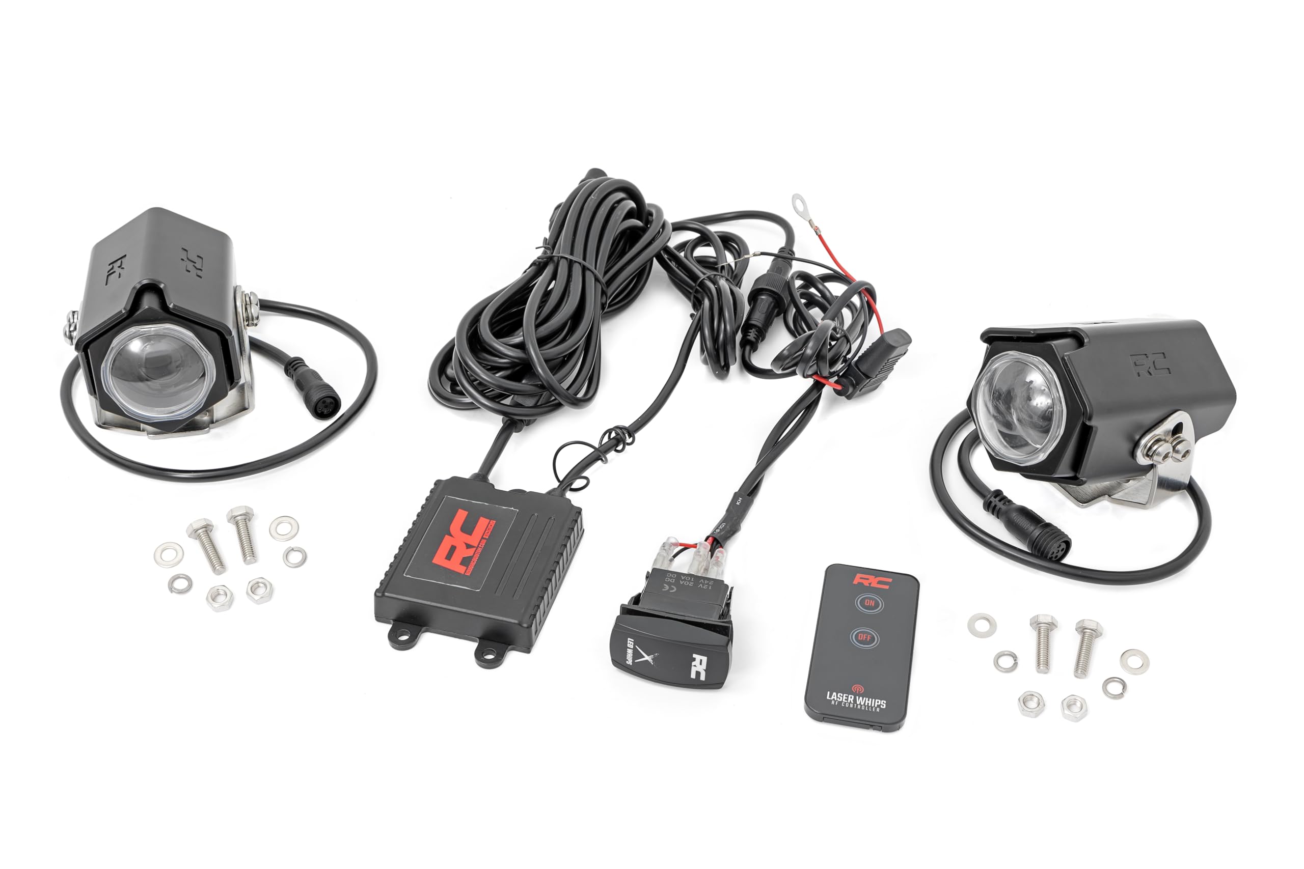 Foto 8 pulgar | Kit De Luces Rough Country Laser Whip Con Mando Utv/atv 78870 - Venta Internacional.