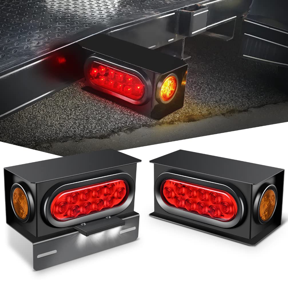 Kit De Carcasas Para Cajas De Luz Para Remolque Nilight Con Licencia De 3 Led - Venta Internacional.