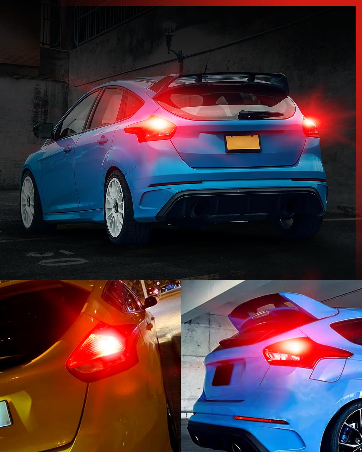 Foto 8 pulgar | Bombillas Led De Freno Lasfit L2 3157, Luces Traseras De Color Rojo Superbrillante - Venta Internacional.