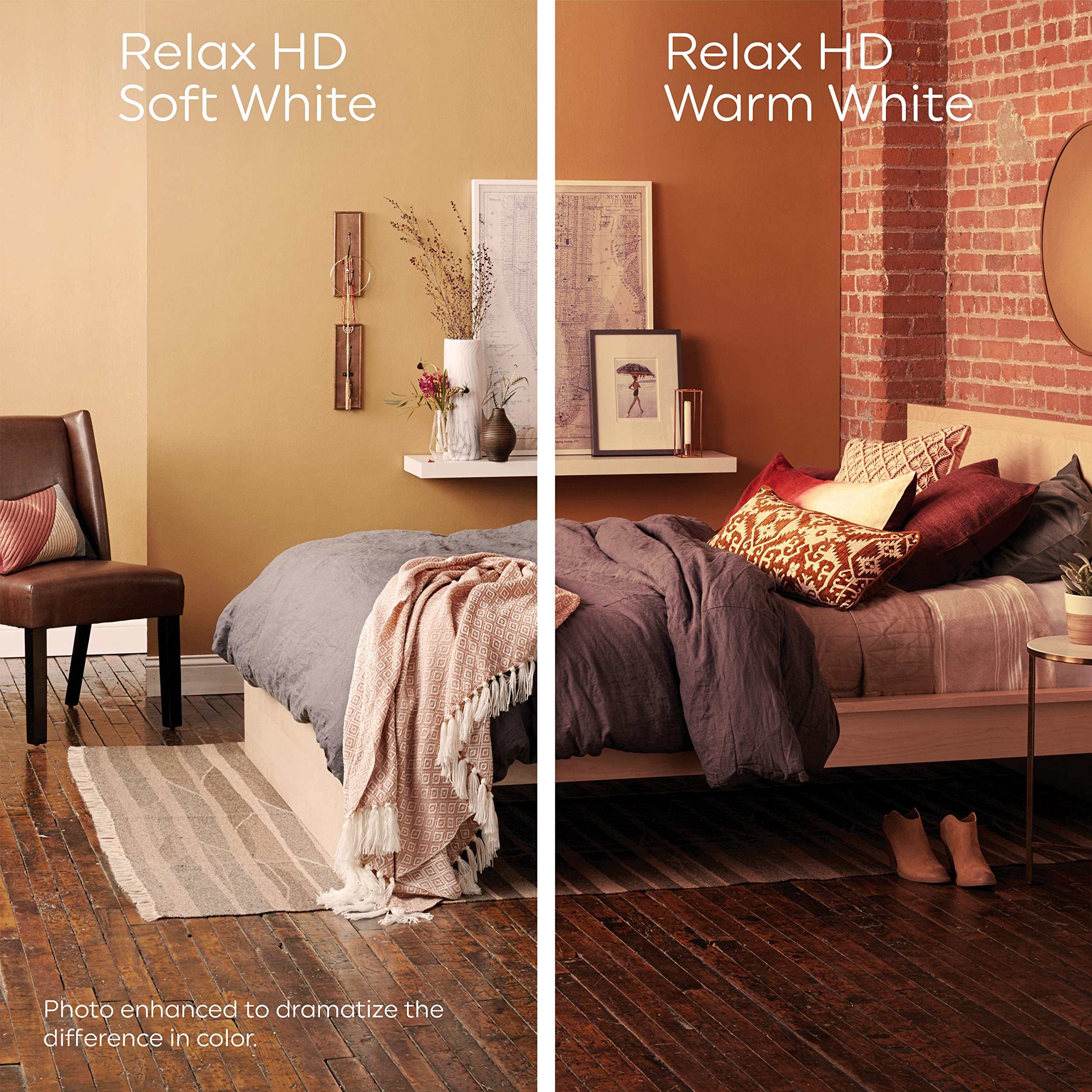 Foto 5 | Bombillas Led Ge Relax De 40 W, Blanco Suave, A19, 6 W, Paquete De 4 - Venta Internacional.