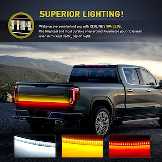 Foto 7 | Barra De Portón Trasero Para Camión Nilight Tr-04, 60 Cm Con 504 Led, 2 Años - Venta Internacional.