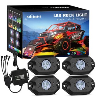 Foto 1 | Kit De Luces Led Rgb Tipo Roca Nilight 4 Pods Underglow Truck - Venta Internacional.