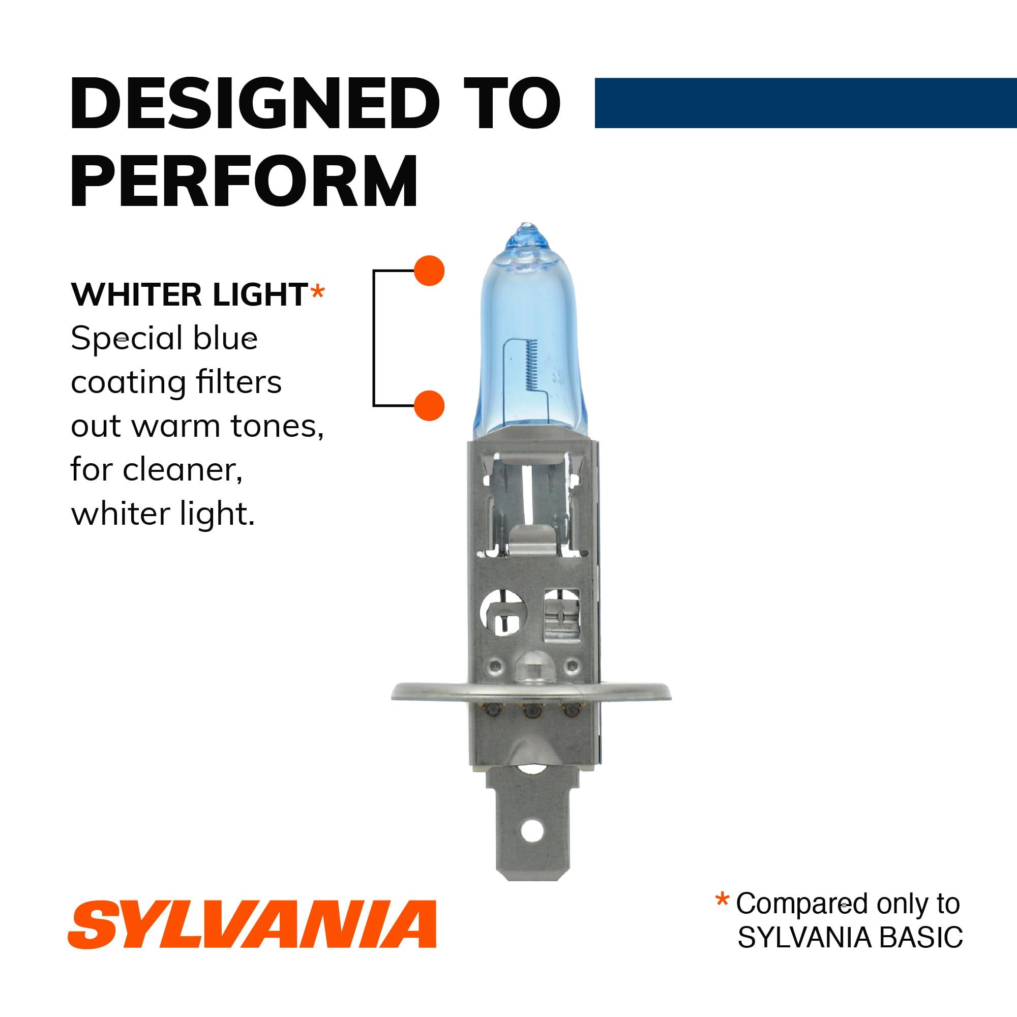 Foto 5 | Bombilla Halógena Para Faros Delanteros Sylvania H1 Silverstar (2 Bombillas) - Venta Internacional.