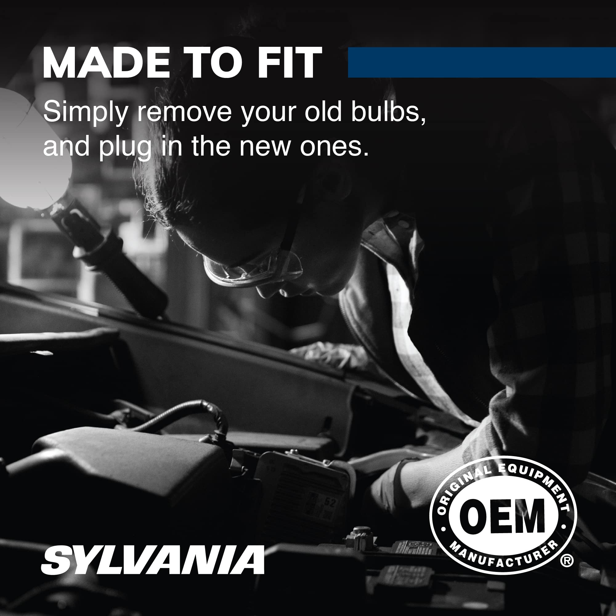 Foto 6 | Bombilla Halógena Para Faros Delanteros Sylvania H1 Silverstar (2 Bombillas) - Venta Internacional.