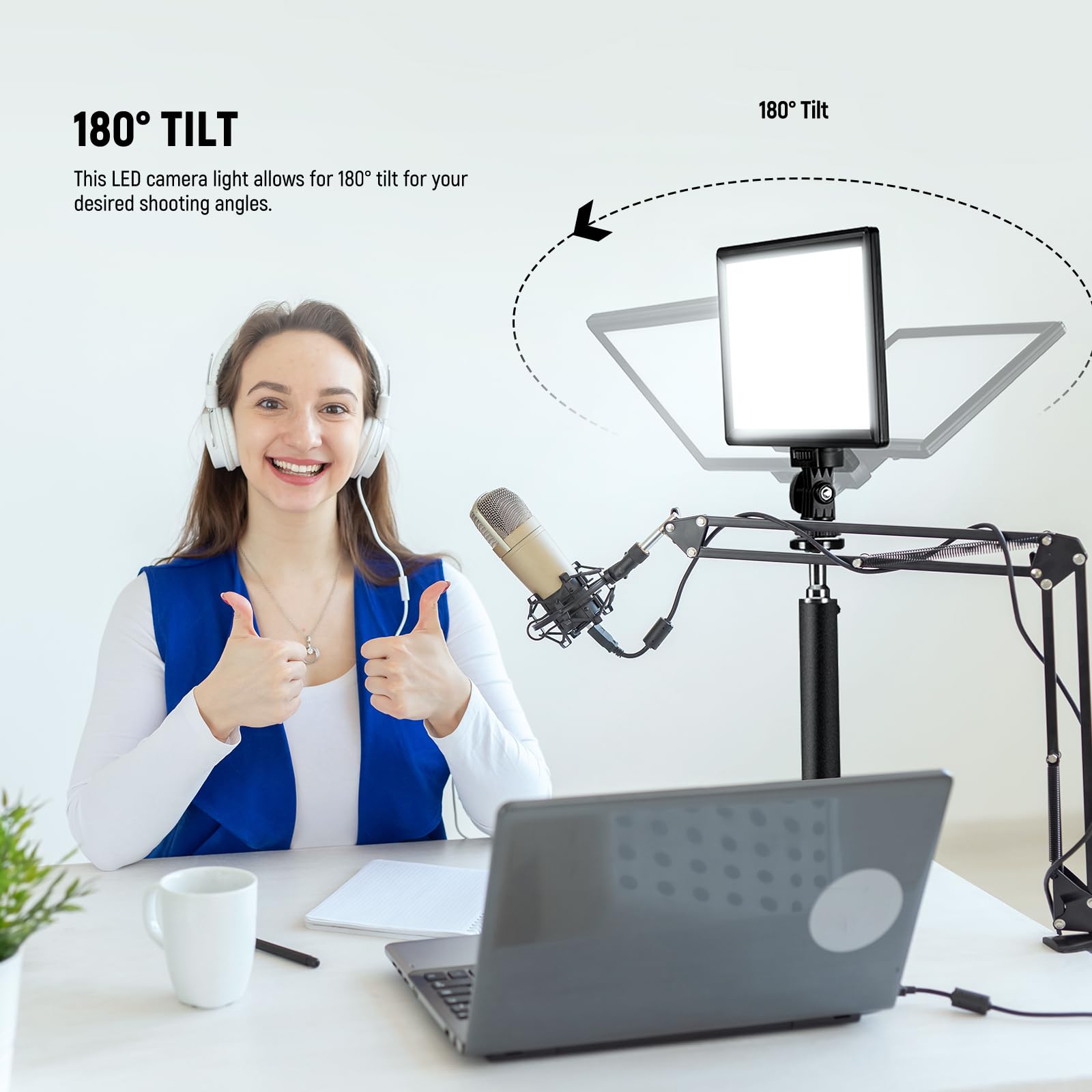 Foto 8 pulgar | Panel De Luz Led Para Vídeo Neewer Nl-116ai Con Trípode Y Batería - Venta Internacional.