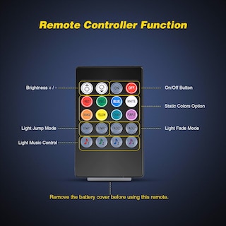 Foto 4 | Luces Interiores Nilight Tr-06 48 Led, 4 Unidades, 12 V, Con Mando A Distancia - Venta Internacional.
