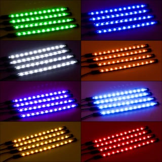 Foto 5 | Luces Interiores Nilight Tr-06 48 Led, 4 Unidades, 12 V, Con Mando A Distancia - Venta Internacional.