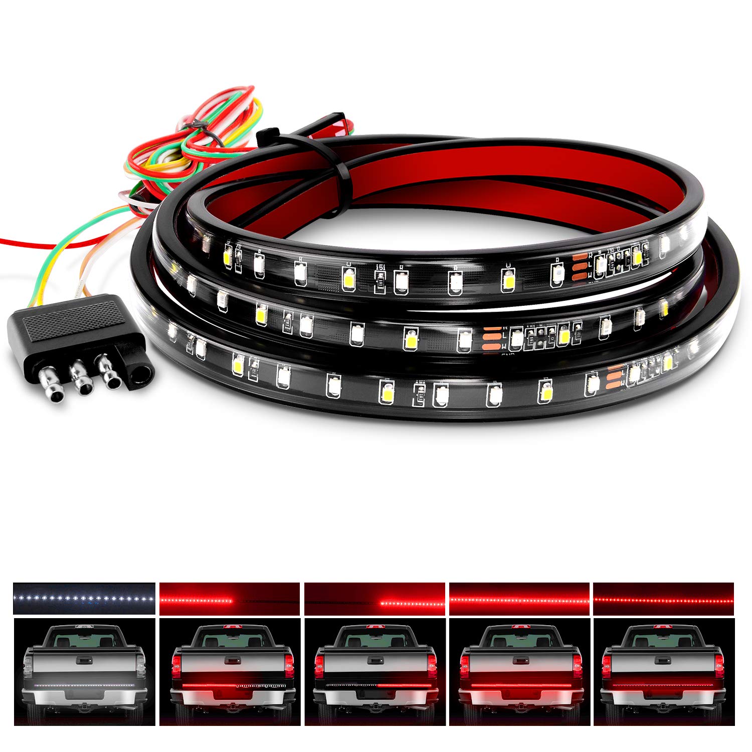 Foto 1 | Barra De Luces Led Nilight 60 108 Para Portón Trasero Para Camión Con 2 Años De Garantía - Venta Internacional.