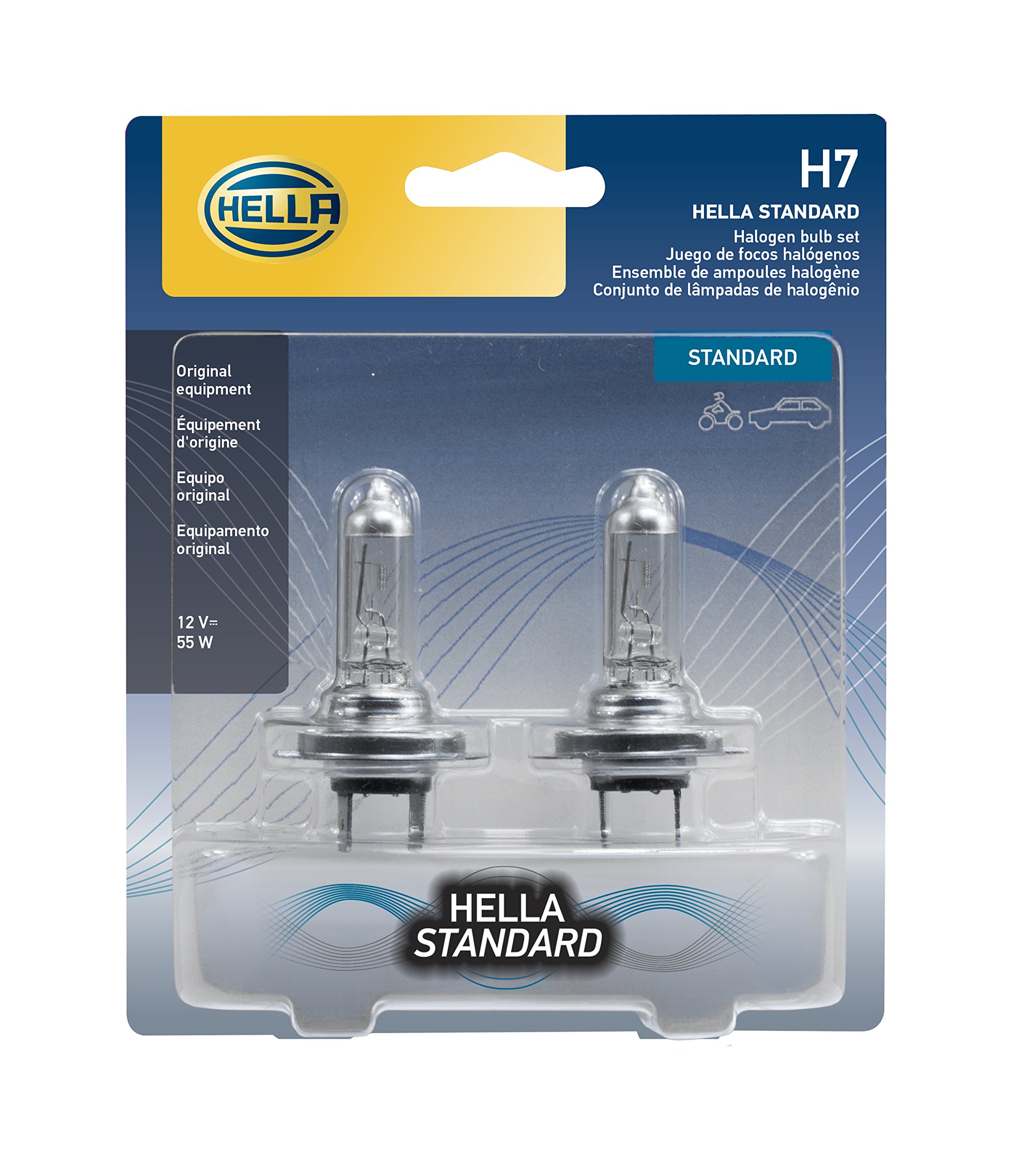 Foto 1 | Bombillas Halógenas Hella H7tb Standard 12v 55w - Venta Internacional.
