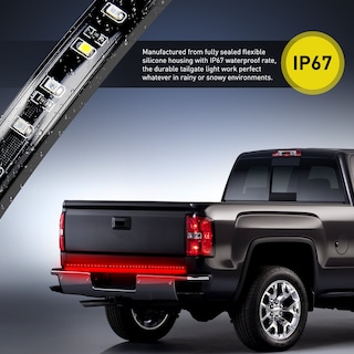 Foto 6 | Tira De Luces Led Para Portón Trasero Nilight 48/49 90 Led Rojo/blanco - Venta Internacional.