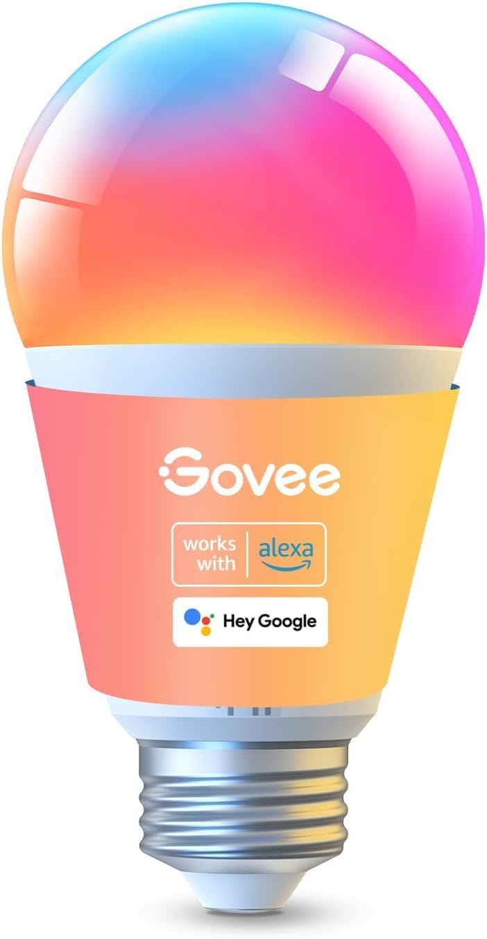 Bombillas Inteligentes Govee 1000 Lm Que Cambian De Color Rgbww A19, Paquete De 1 - Venta Internacional.