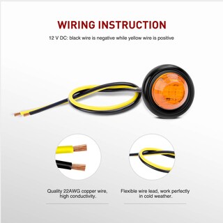 Foto 5 | Lámpara Led Nilight Tl-03, 10 Unidades, 3/4 Pulgadas, Redonda, 12 V - Venta Internacional.