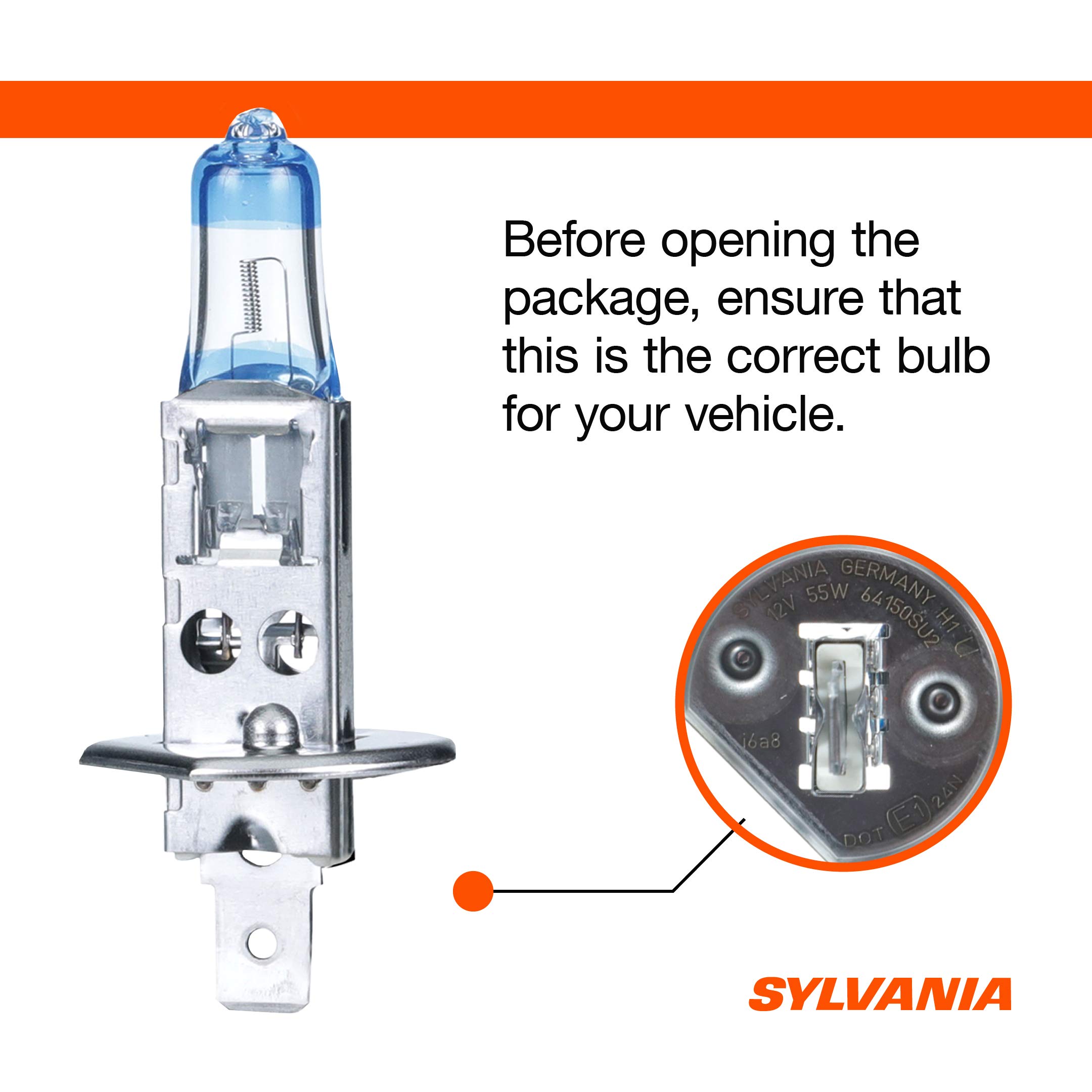 Foto 6 pulgar | Bombilla Halógena Para Faros Delanteros Sylvania H1 Silverstar Ultra - Venta Internacional.
