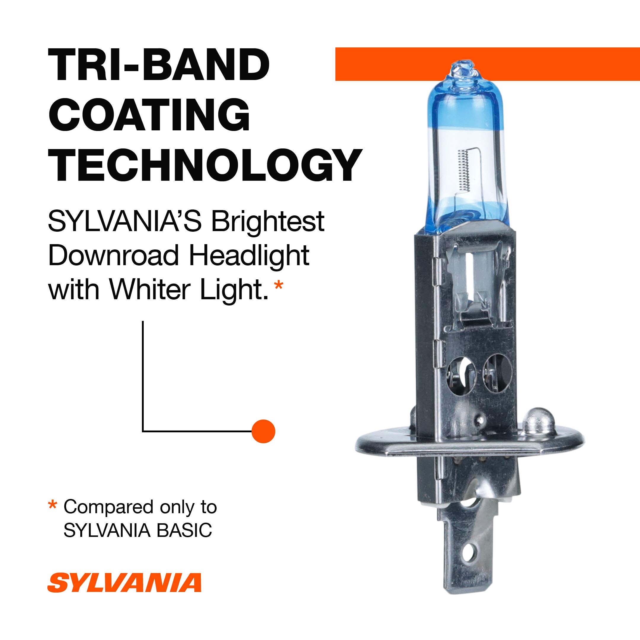 Foto 7 | Bombilla Halógena Para Faros Delanteros Sylvania H1 Silverstar Ultra - Venta Internacional.