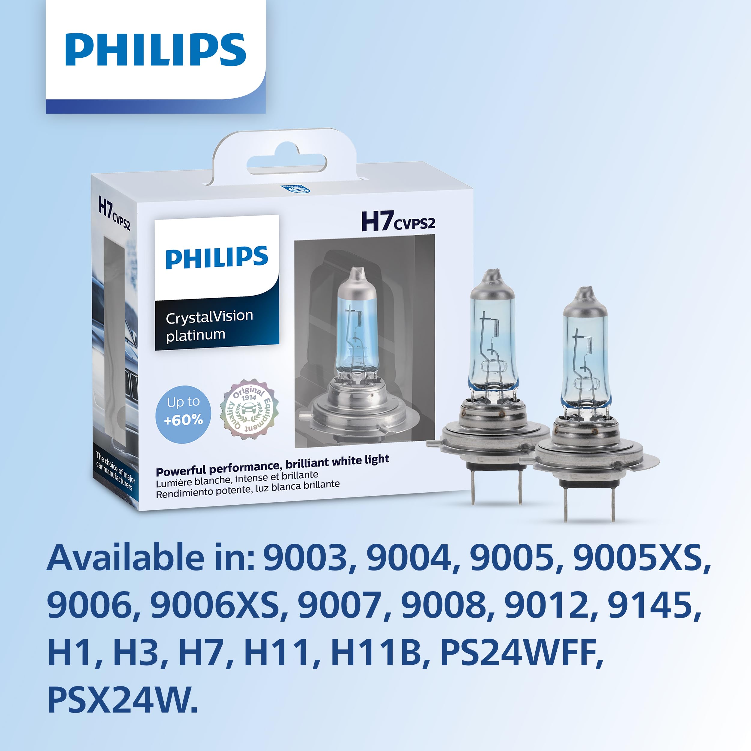 Foto 6 pulgar | Bombilla Para Faros Delanteros Philips 9012 Crystalvision Platinum X2 - Venta Internacional.