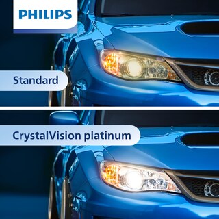 Foto 6 | Bombilla Para Faros Delanteros Philips 9012 Crystalvision Platinum X2 - Venta Internacional.