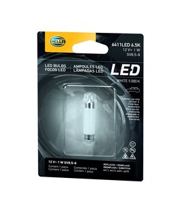Foto 4 | Bombilla Led De Alto Rendimiento Hella 6411led 6,5 K 12 V 1 W - Venta Internacional.