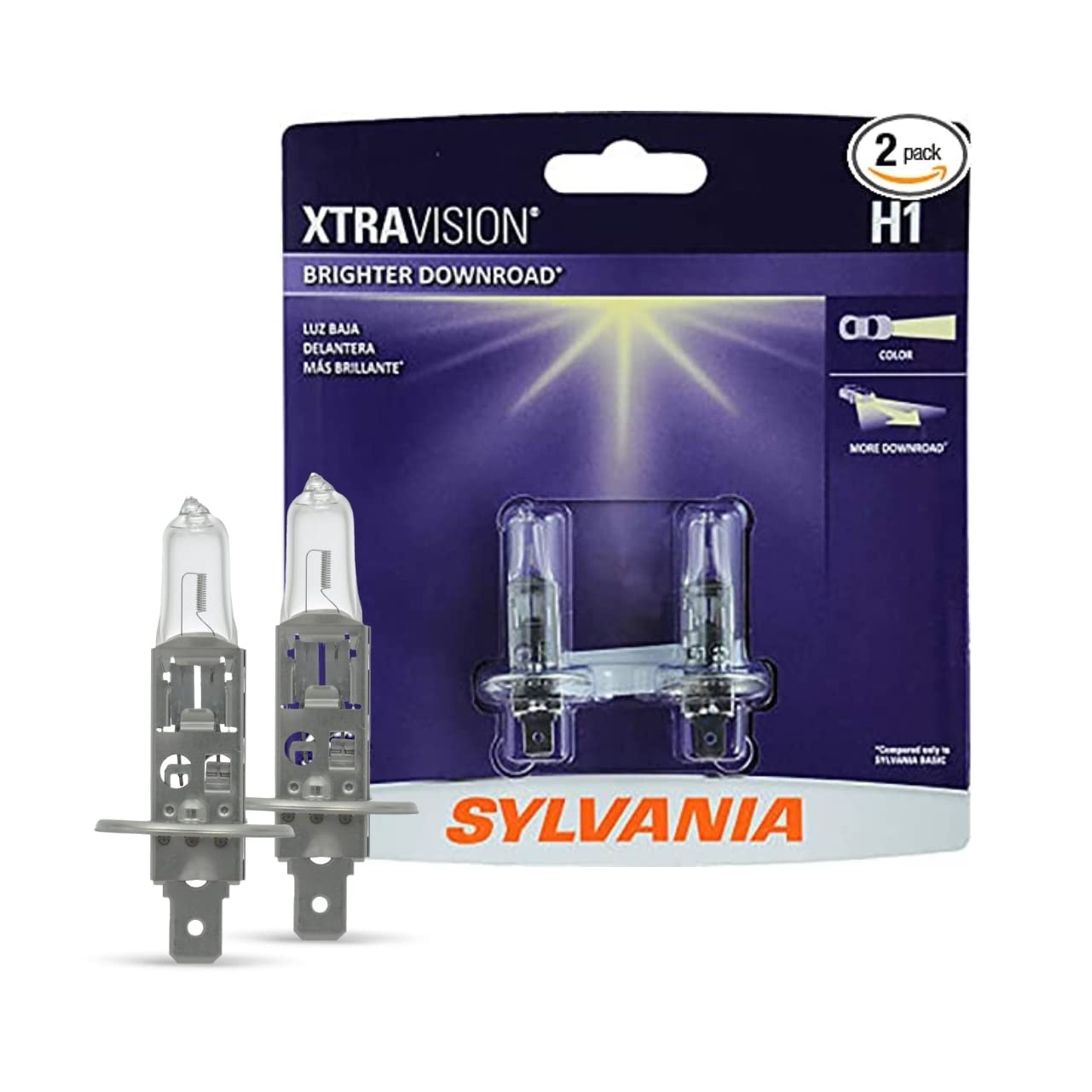Foto 1 | Bombilla Halógena Para Faros Delanteros Sylvania H1 Xtravision High Performance - Venta Internacional.