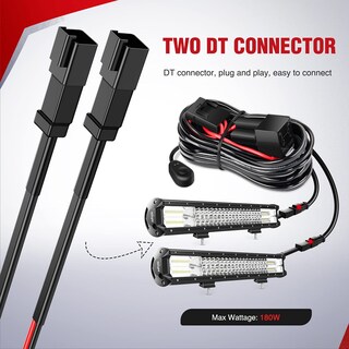Foto 3 | Kit De Arnés De Cableado Nilight 10016w Dt Para Barras De Luz Led - Venta Internacional.