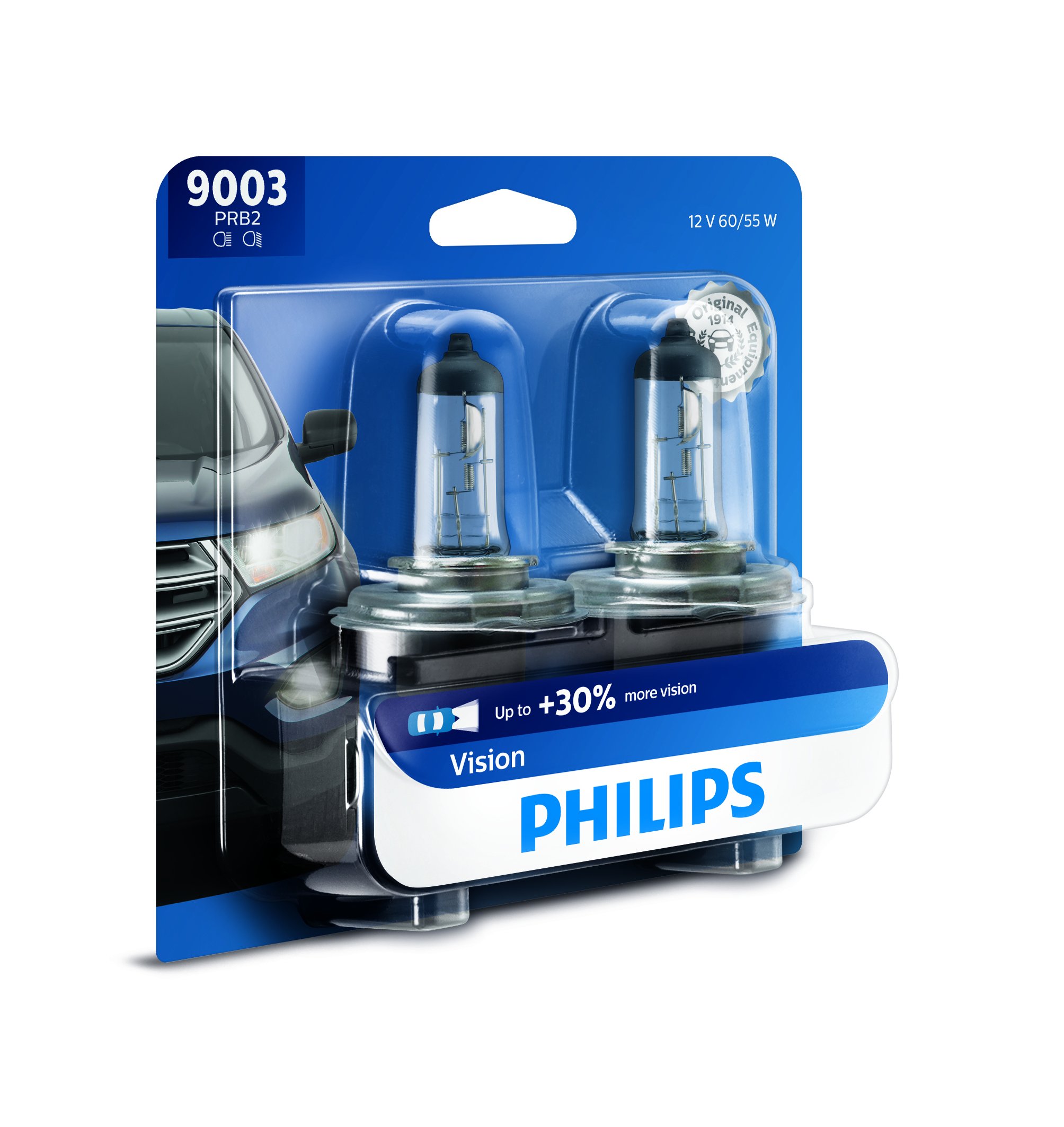 Foto 2 pulgar | Bombilla Para Faros Delanteros Philips 9003 Vision Upgrade 30% More Vision, Paquete De 2 - Venta Internacional.