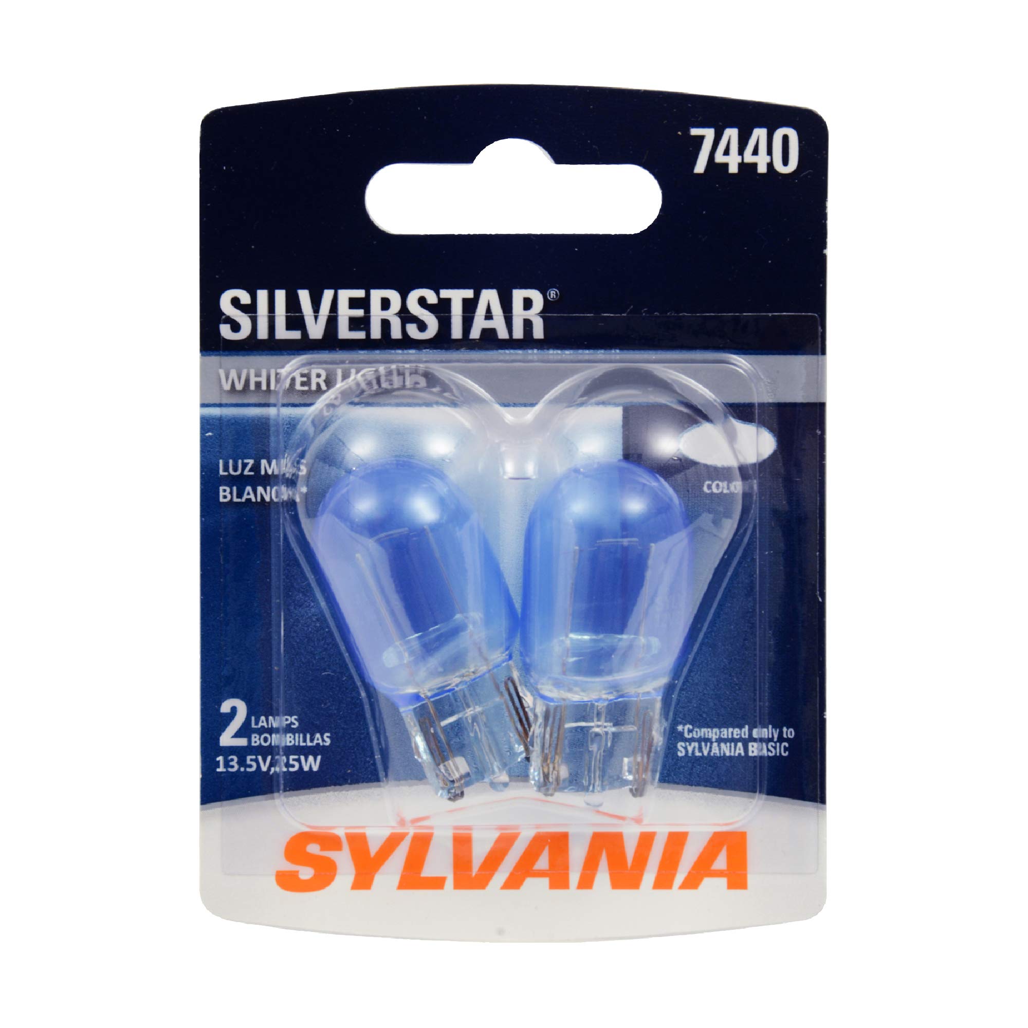Minibombilla Sylvania 7440 Silverstar, Luz Más Blanca Y Brillante - Venta Internacional.