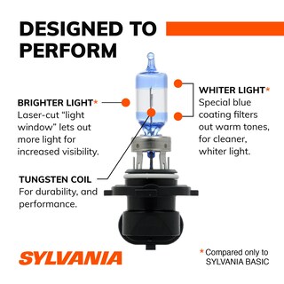 Foto 5 | Bombilla Para Faros Delanteros Sylvania 9005 Silverstar Ultra (2 Bombillas) - Venta Internacional.