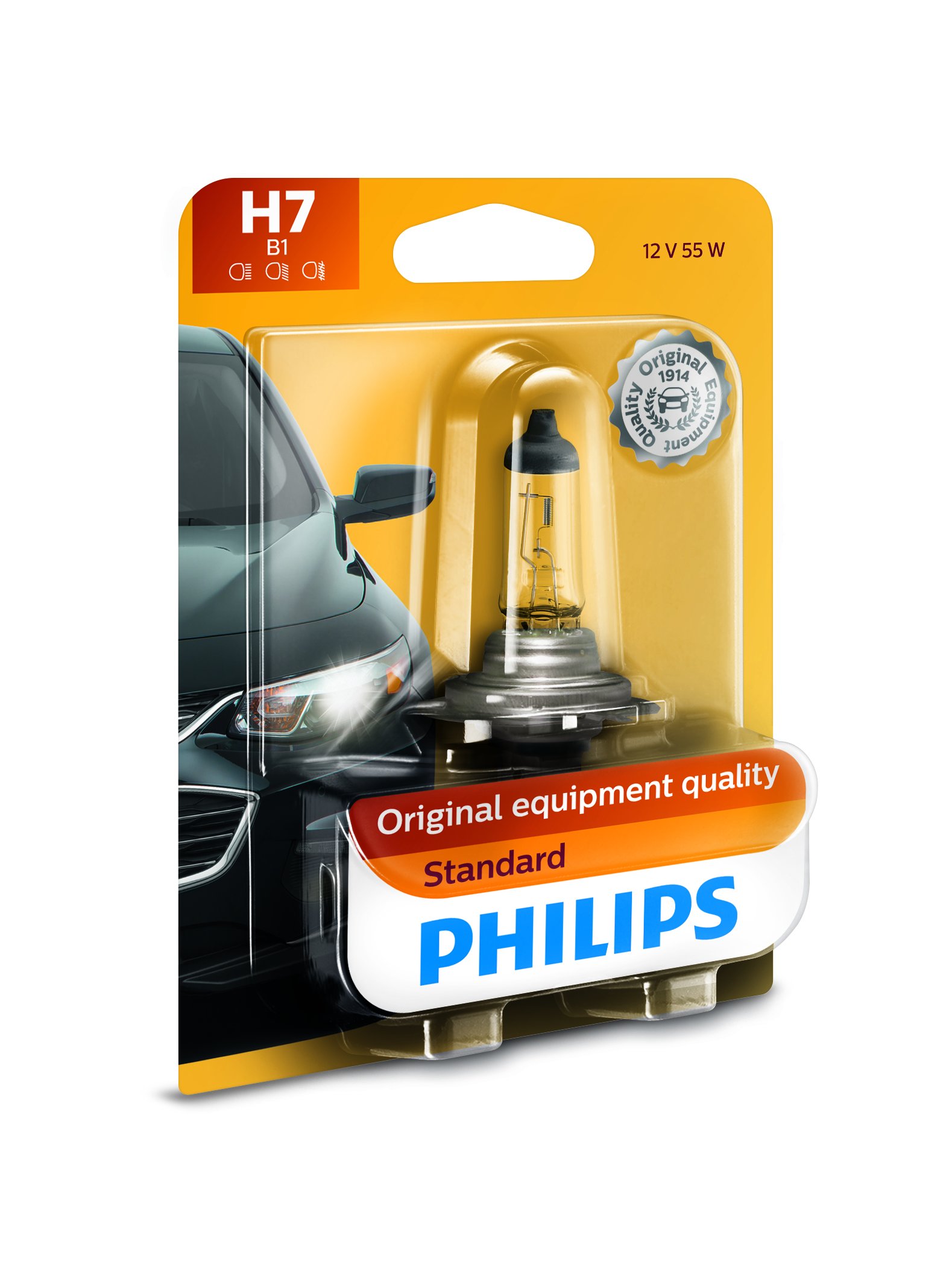 Foto 2 pulgar | Bombilla Halógena Estándar Philips H7 12972b1 Para Faros Delanteros, Paquete De 1 - Venta Internacional.