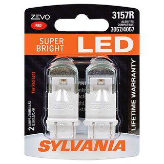 Foto 1 | Bombilla Led Sylvania 3157 Zevo Roja Para Luces De Freno Y Traseras - Venta Internacional.