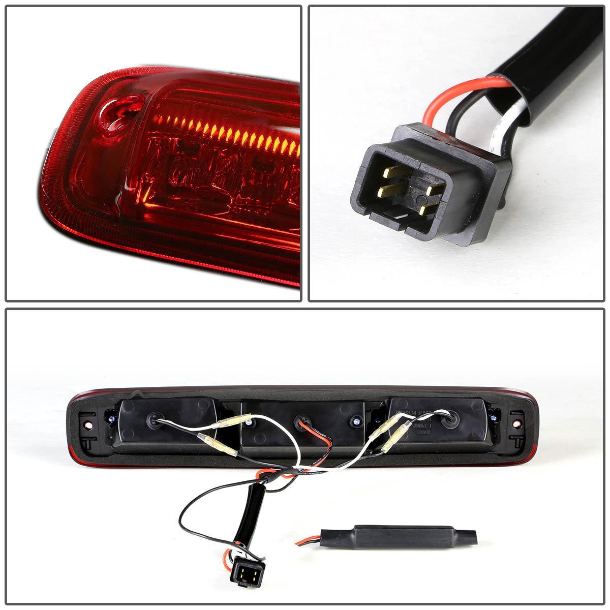 Foto 5 pulgar | Tercera Luz De Freno Dna Motoring 3bl-gmc99-led-rd Para Silverado 1500-3500 Y Sierra 1500-3500 - Venta Internacional.