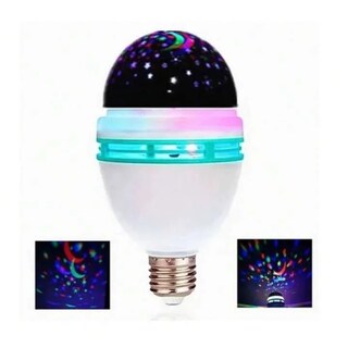 Foto 1 | Bombilla Foco Led Proyector De Estrellas Rgb Decoración
