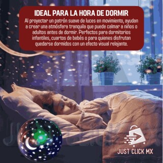 Foto 4 | Bombilla Foco Led Proyector De Estrellas Rgb Decoración