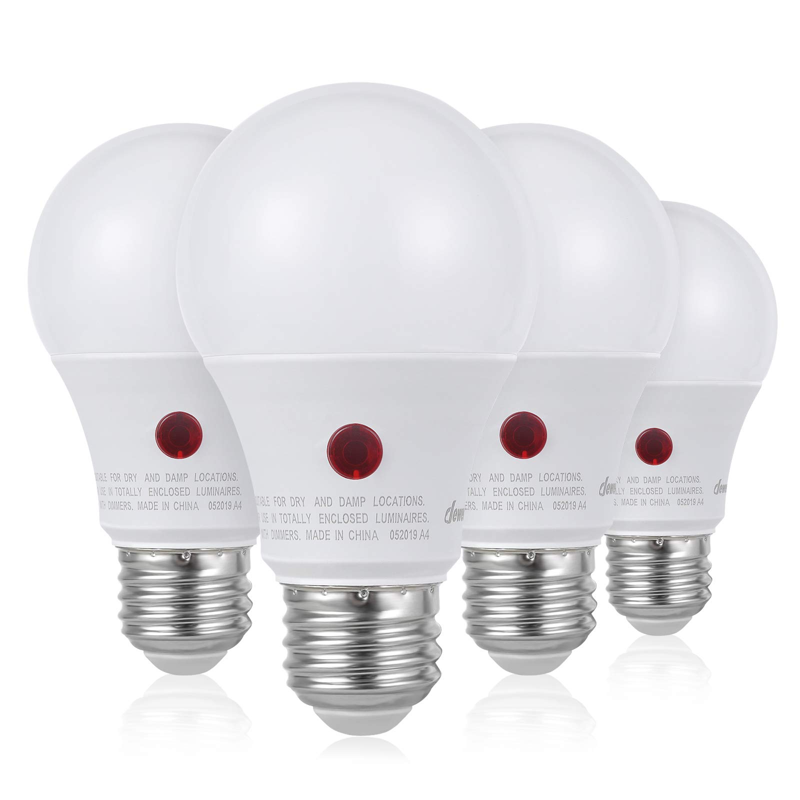 Bombilla Led Dewenwils Del Anochecer Al Amanecer De 9 W (equivalente A 60 W), 2700 K - Venta Internacional.