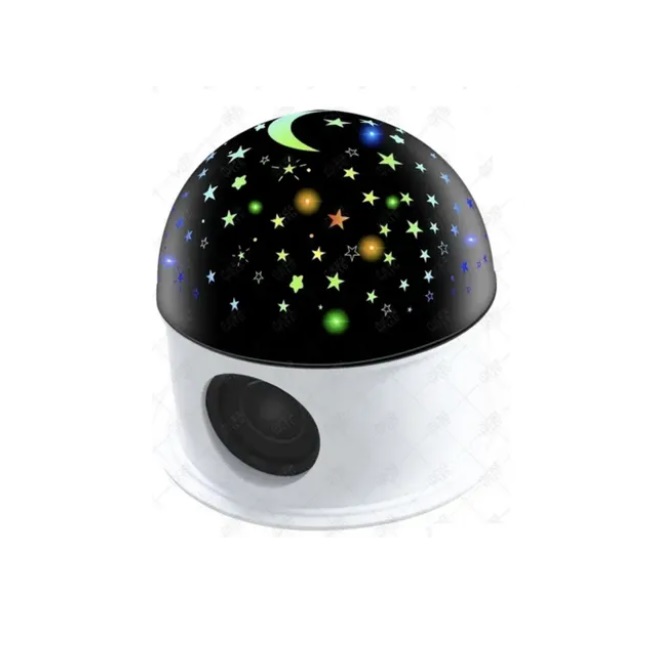 Foto 2 pulgar | Foco Led Proyector Estrellas Con Bocina Bluetooth