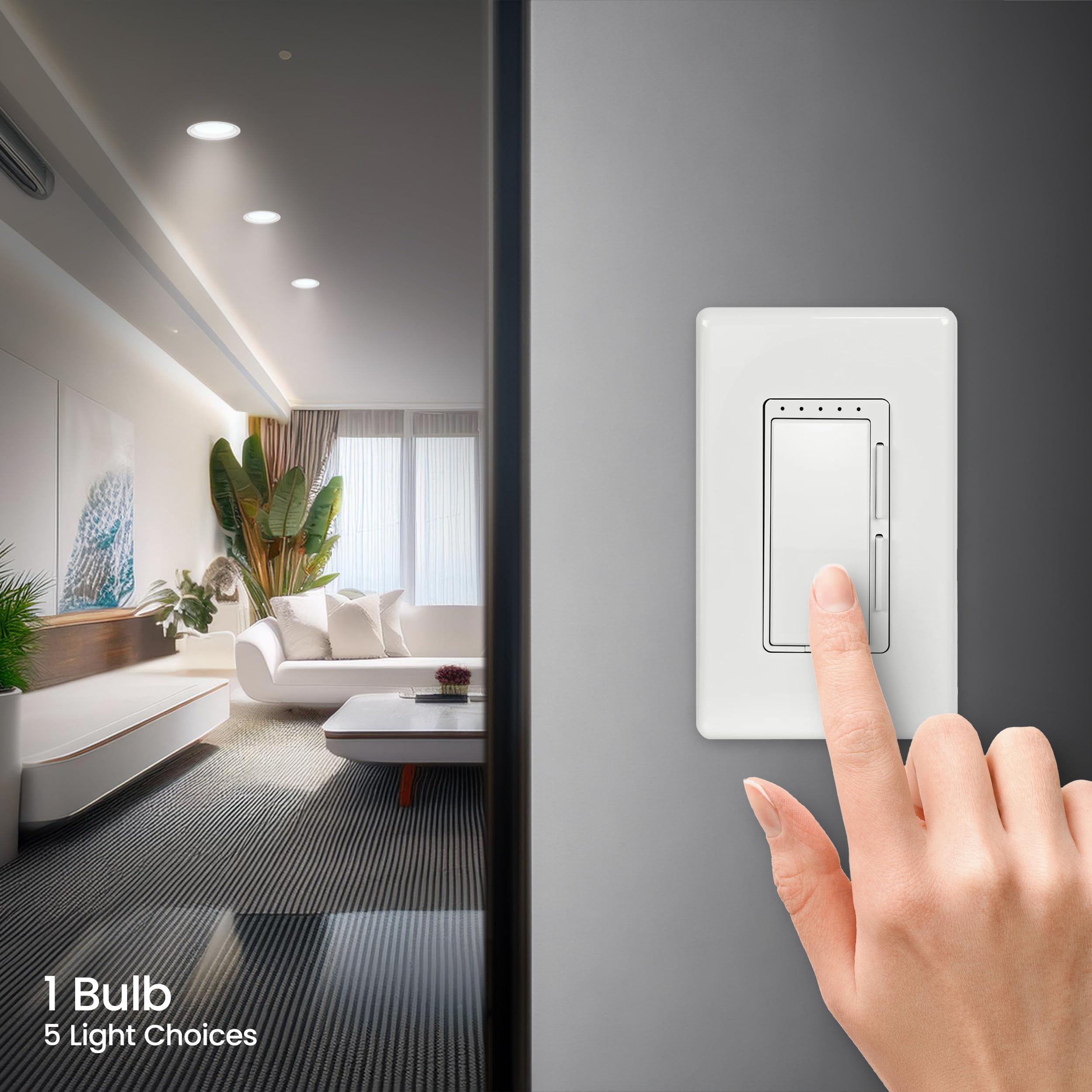 Foto 4 pulgar | Bombilla Led Feit Electric Br40  15 5 W  1400 Lm  100 W  5 Colores - Venta Internacional.