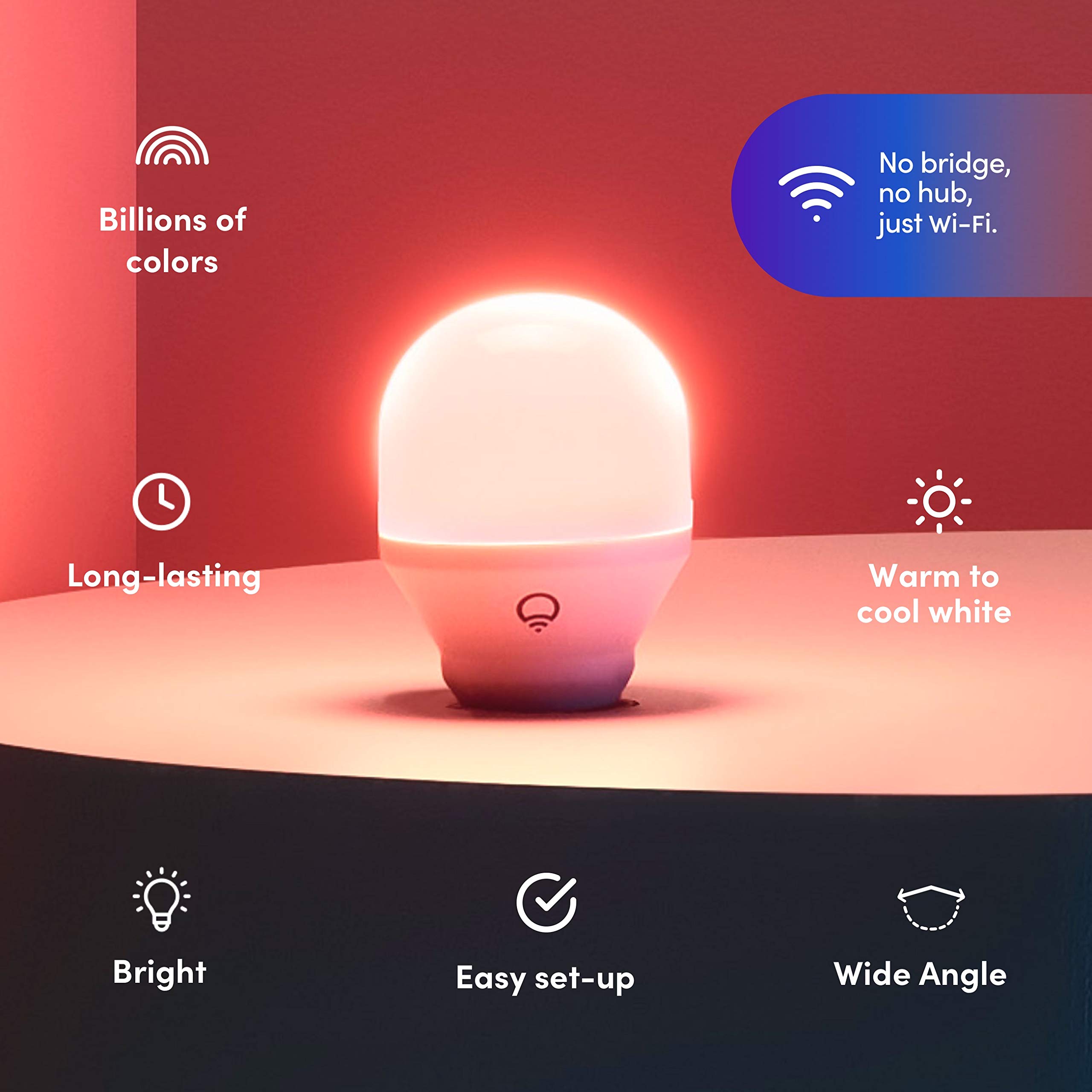 Foto 2 | Bombilla Led Inteligente Lifx Color A19 800 Lúmenes (paquete De 2) - Venta Internacional.