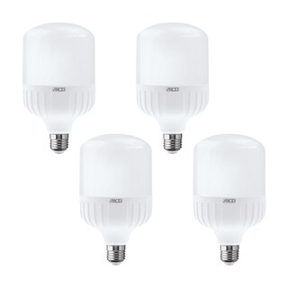 Foto 1 | 4 Pack Focos Led Aksi 50w Alta Potencia Base E27 Luz Blanca