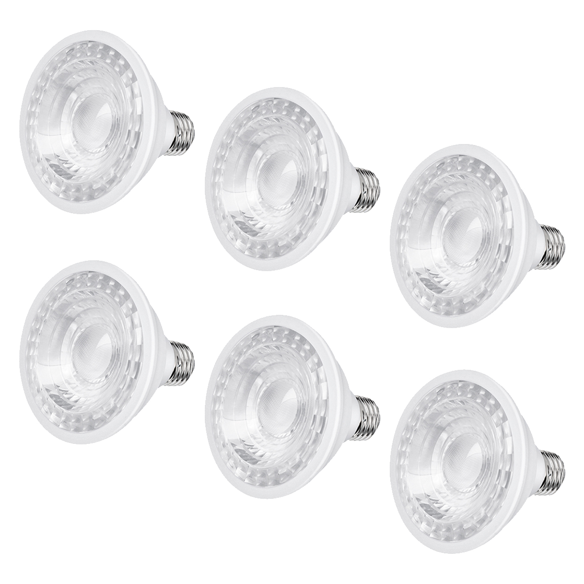 Foto 2 pulgar | Pack 6 Focos Par 38 Led Aksi 20w Luz Blanca