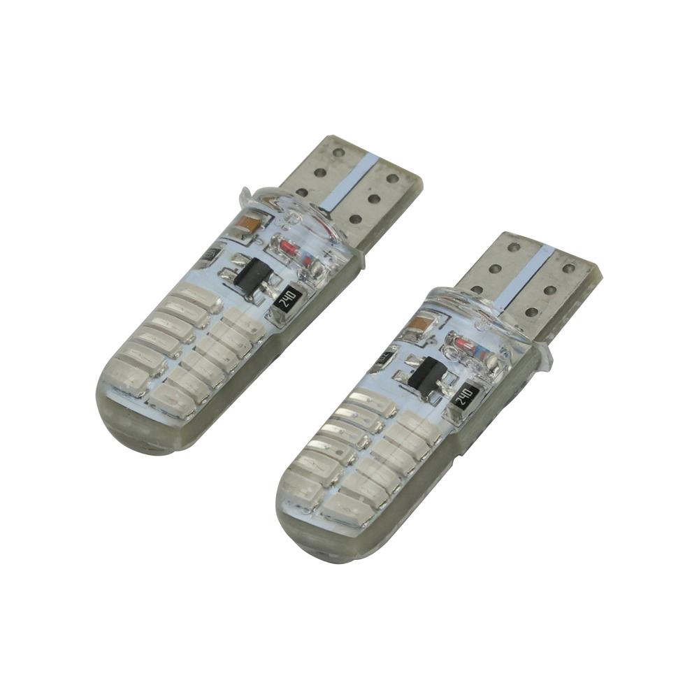 Foto 1 | Foco T-10 Pellizco 24 Leds Verde Set 12v