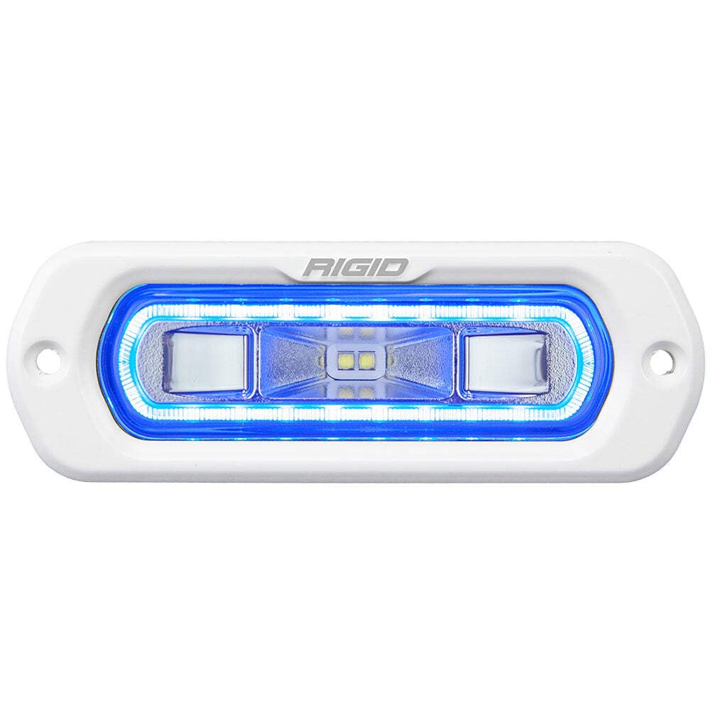 Esparcidor Marino De La Serie Sr-l De Light Rigid Industries  Color Blanco - Venta Internacional.