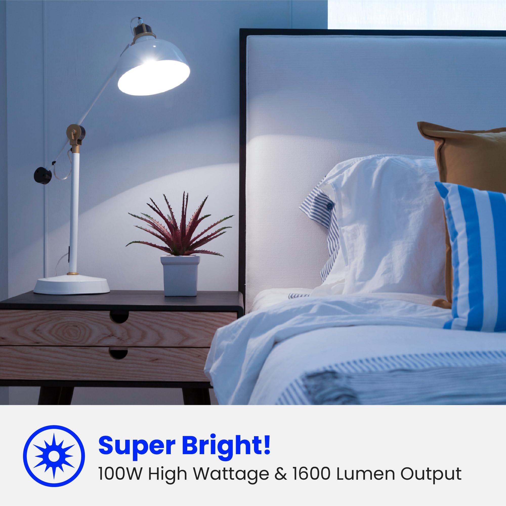 Foto 7 | Paquete De 6 Bombillas Led Feit Electric A19  17 7 W  1600 Lúmenes - Venta Internacional.