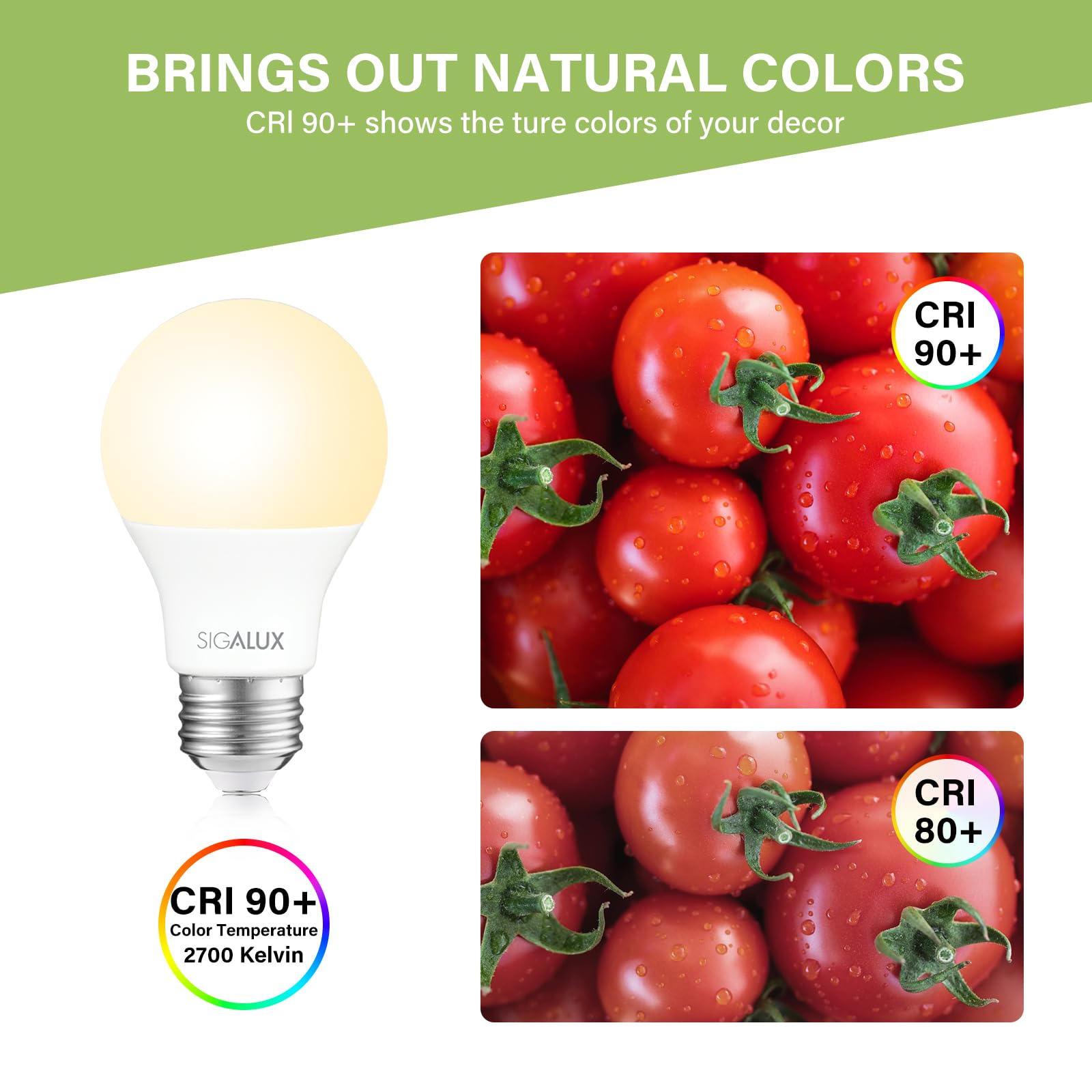 Foto 6 pulgar | Bombillas Led Sigalux Ecobright T20 Compatibles Con 8 W  2700 K  750 Lm - Venta Internacional.