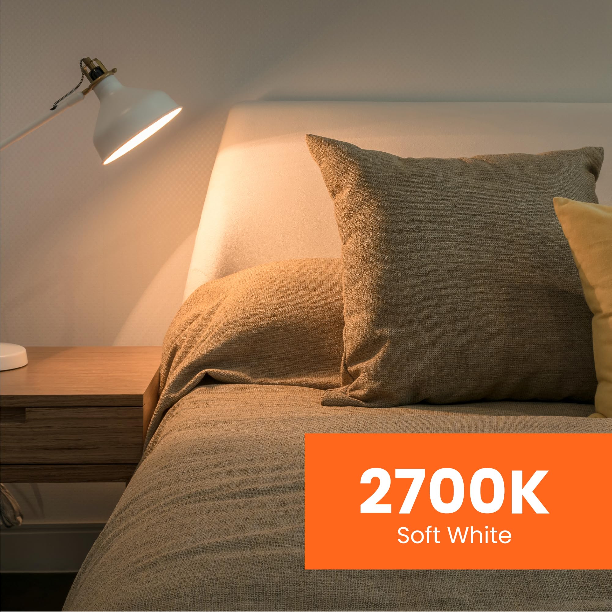 Foto 5 | Paquete De 8 Bombillas Led Feit Electric A19  9 W  800 Lm  2700 K  E26 - Venta Internacional.