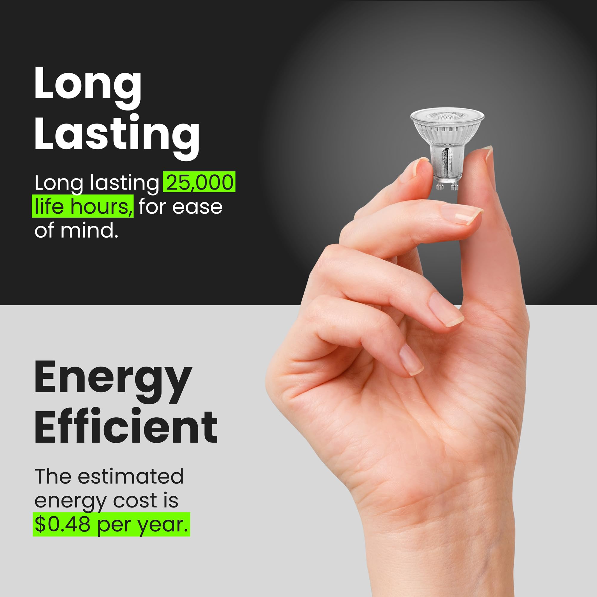 Foto 8 pulgar | Bombillas Led Feit Electric Mr16 Gu10 De 4 W (6 Paquetes) - Venta Internacional.