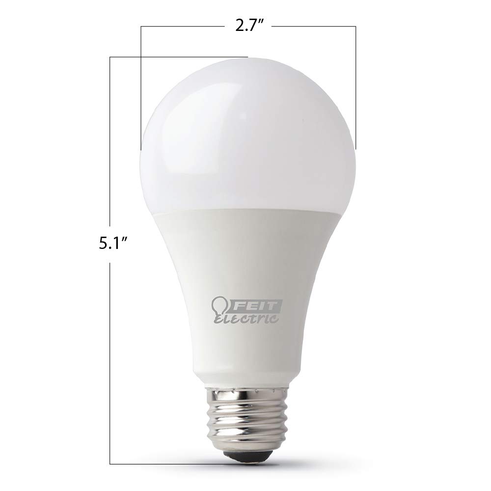 Foto 4 | Bombillas Led Feit Electric A19 Equivalentes A 100 W  Paquete De 12 - Venta Internacional.