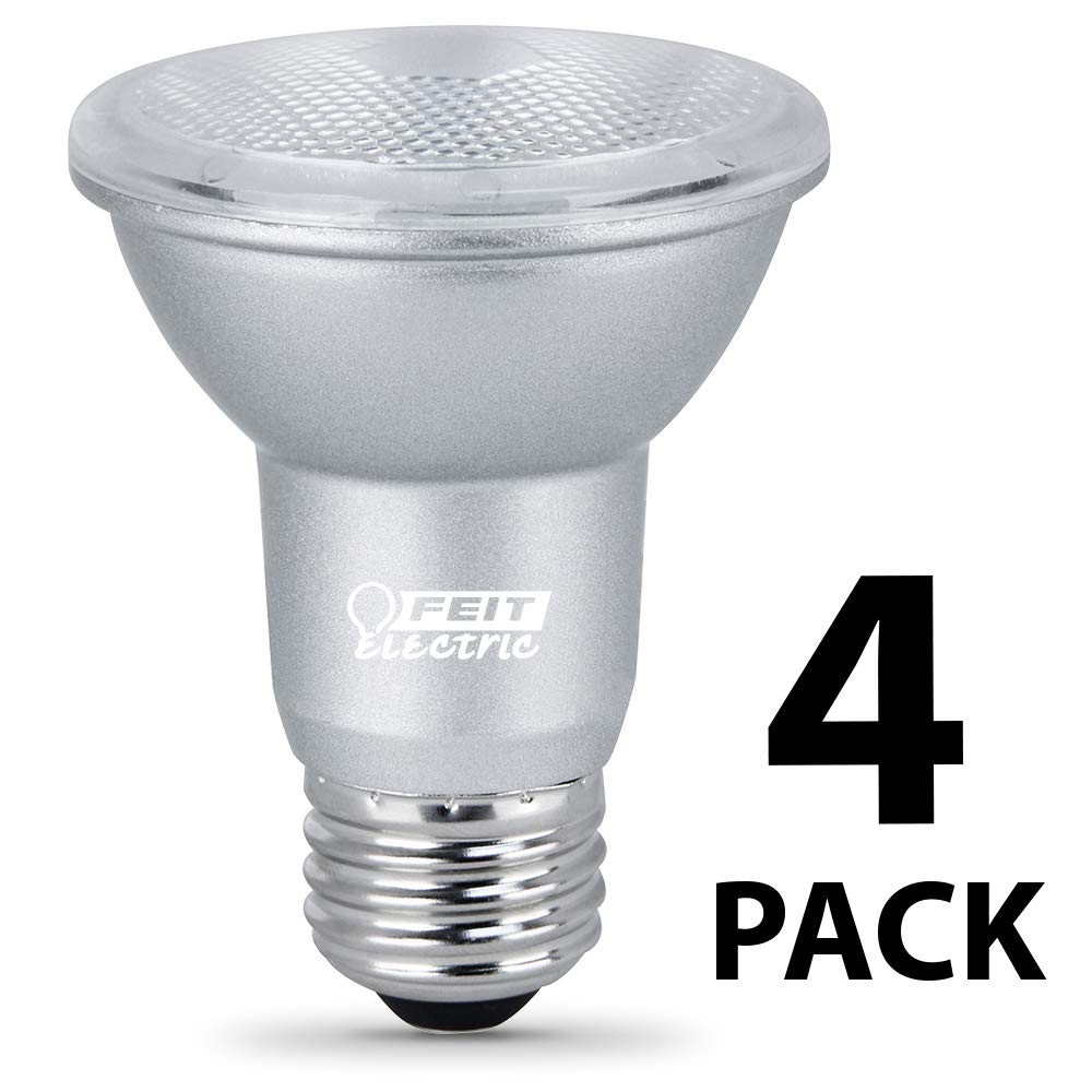 Foto 5 | Bombillas Led Feit Electric Par20 3000 K 450 Lm 7 W E26 Regulables  Paquete De 4 - Venta Internacional.