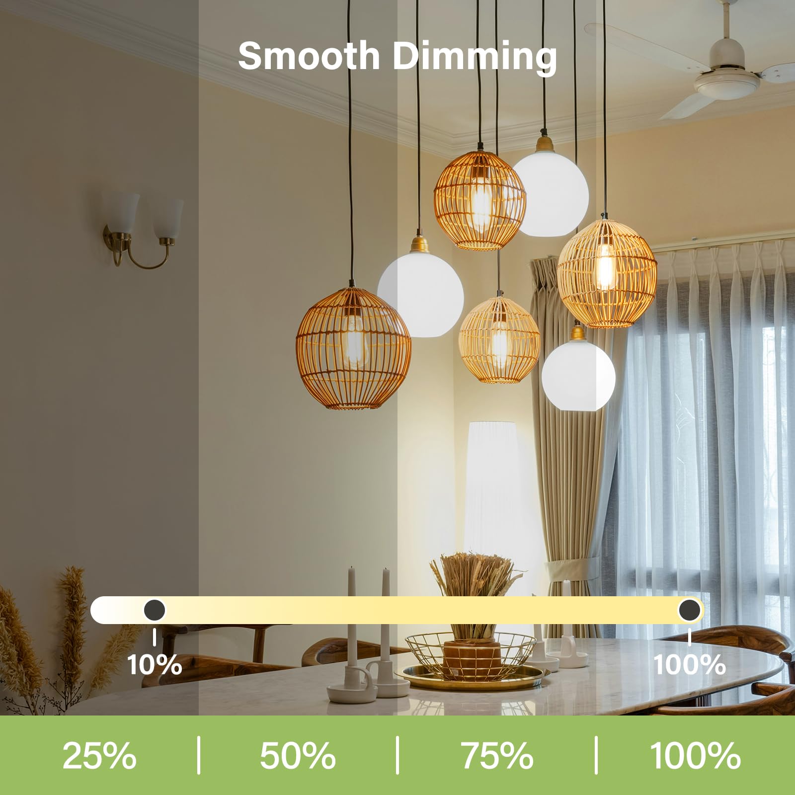 Foto 4 pulgar | Paquete De 6 Bombillas Led Edison Sigalux Ecobright St58 De 7 7 W - Venta Internacional.