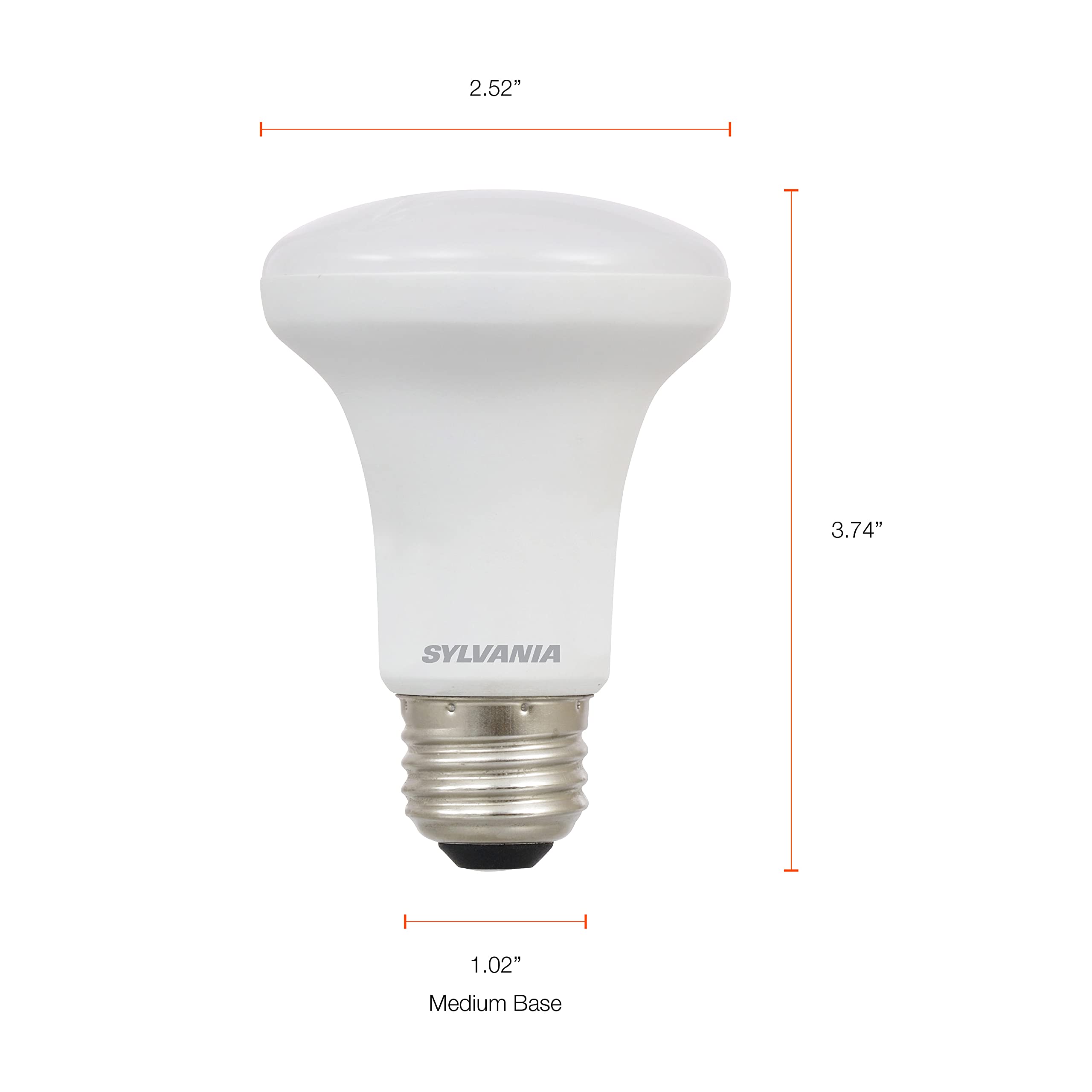 Foto 8 pulgar | Bombilla Led De Inundación Sylvania R20  5 W (50 W)  325 Lm  2700 K  E26  Paquete De 2 - Venta Internacional.