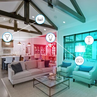 Foto 5 | Bombilla Led Inteligente Con Filamento En Forma De Globo Feit Electric G30 G3060/rgbw - Venta Internacional.